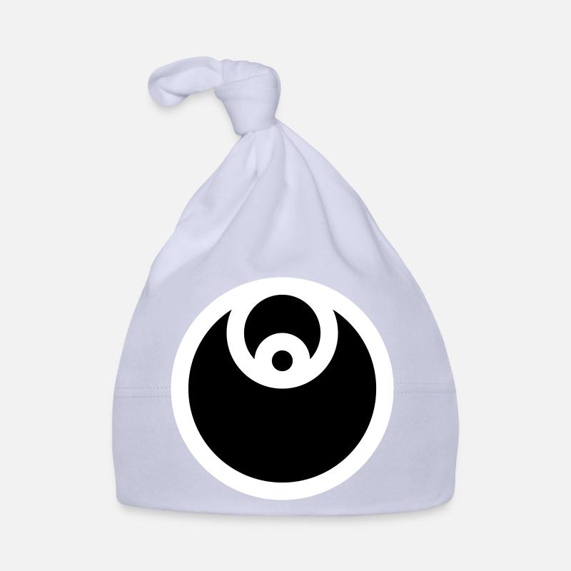 Emblème circulaire rempli Bonnet bio Bébé