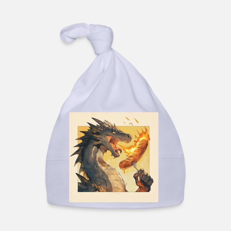 Dragon grills bratwurst Organic Baby Cap