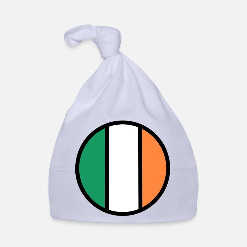 Irlands Flaggenkreis Baby Bio-Mütze