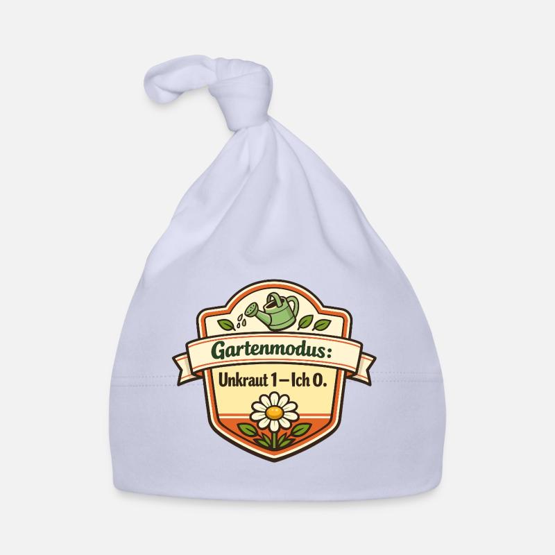 Gartenmodus Unkraut 1–Ich 0 Baby Bio-Mütze