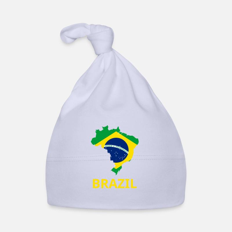 brazil - Bonnet bio Bébé - ciel