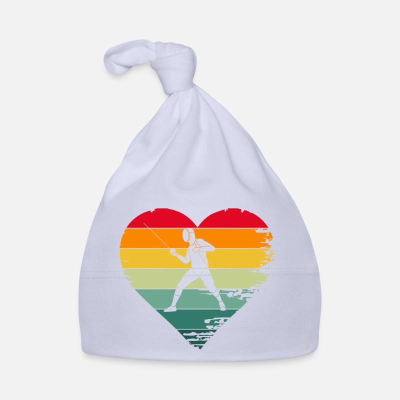 Fechten Retro Baby Bio-Mütze