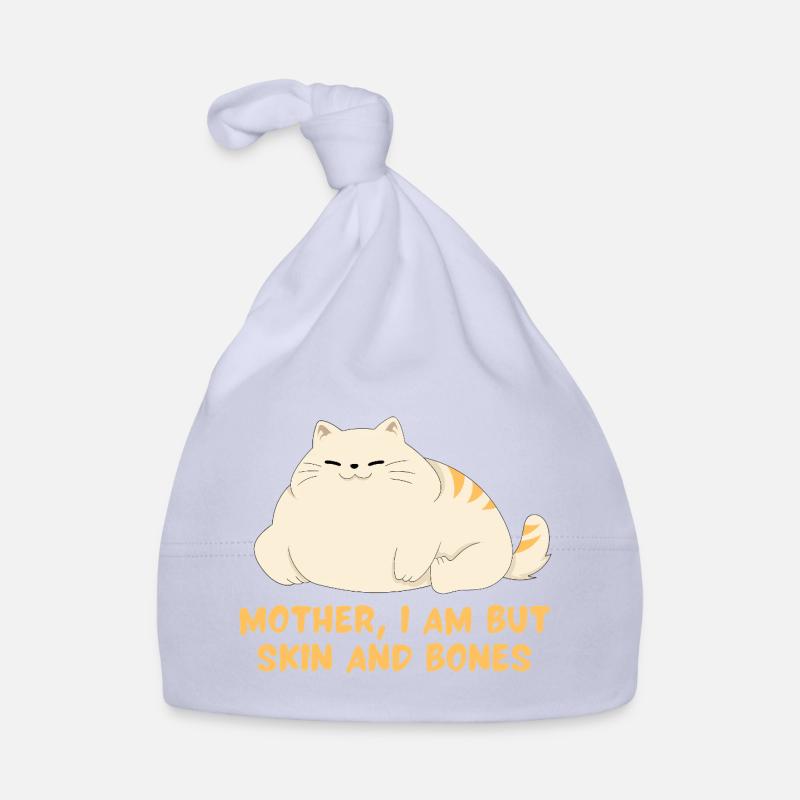 Mutter, ich bin nur Skin And Bones Katzendesign Baby Bio-Mütze