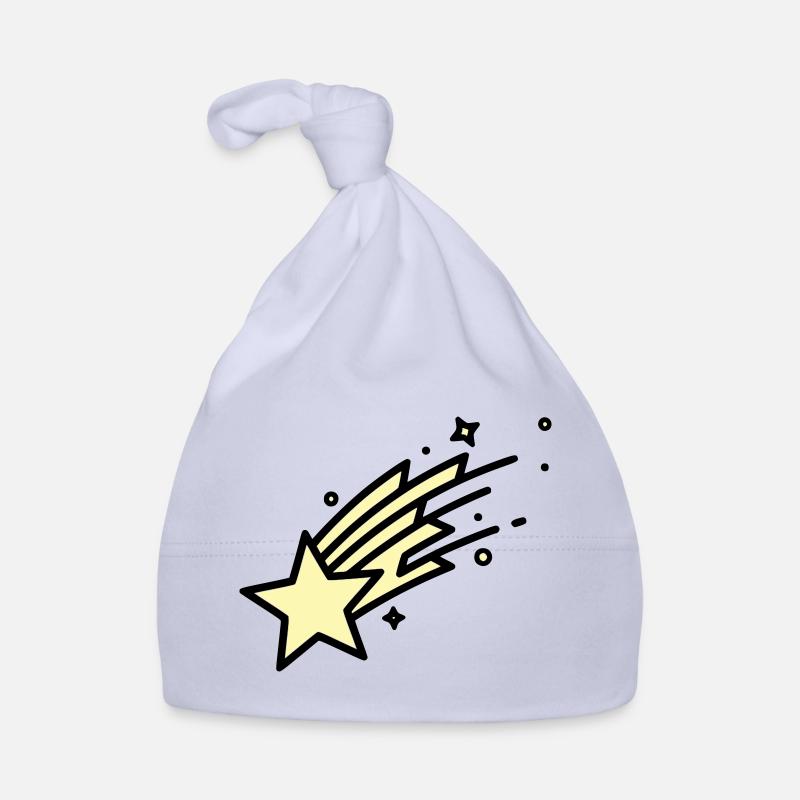  Sternschnuppe Komet Comic Baby Bio-Mütze
