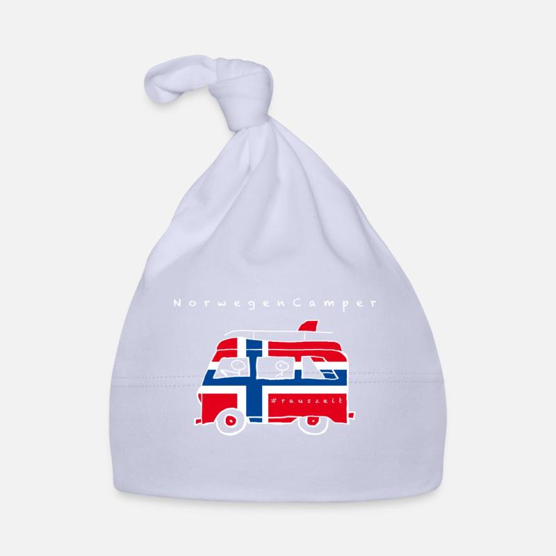 Norwegen Camper Baby Bio-Mütze