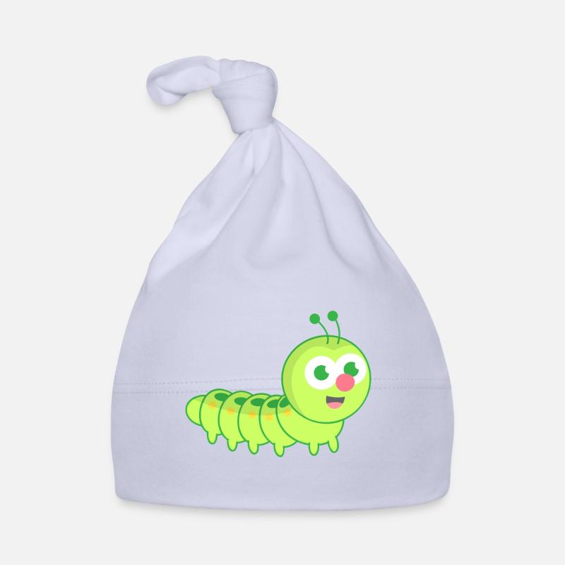 Chenille mignonne Bonnet bio Bébé