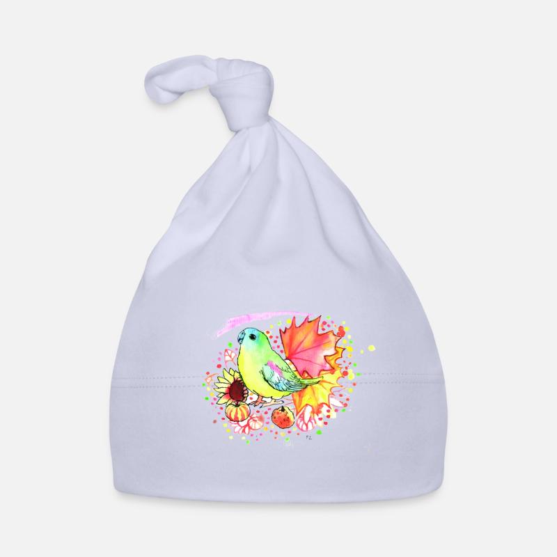 Perroquet vert Bonnet bio Bébé