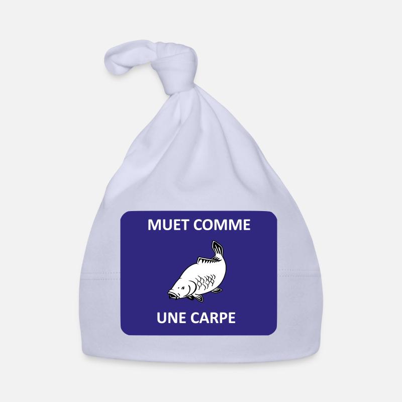 Silent as a carp Organic Baby Cap
