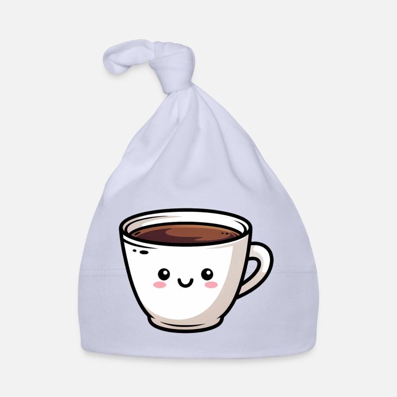 Cute Kawaii Coffee Mug Organic Baby Cap