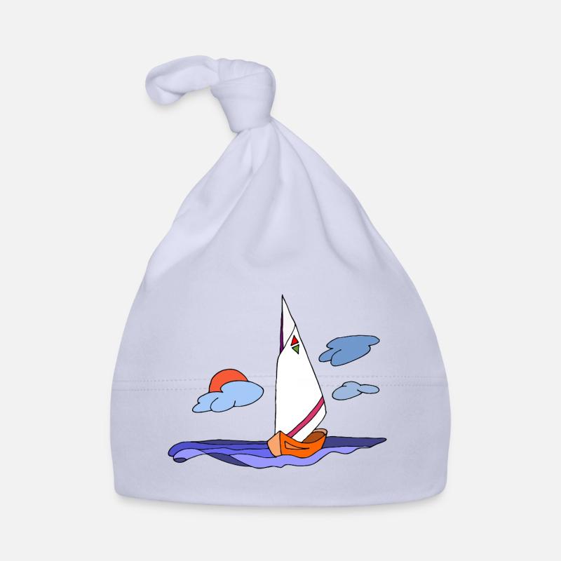 Sailboat Organic Baby Cap