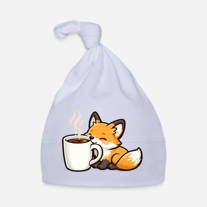 Kuschelfuchs mit Kaffee Baby Bio-Mütze