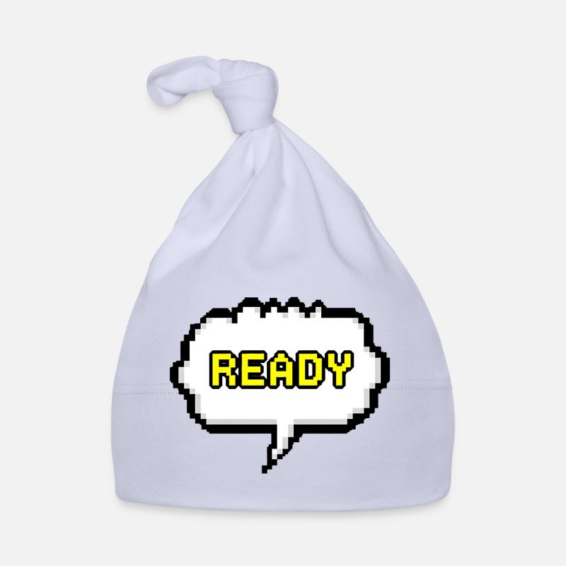 Bulle de dialogue Pixel Ready Bonnet bio Bébé