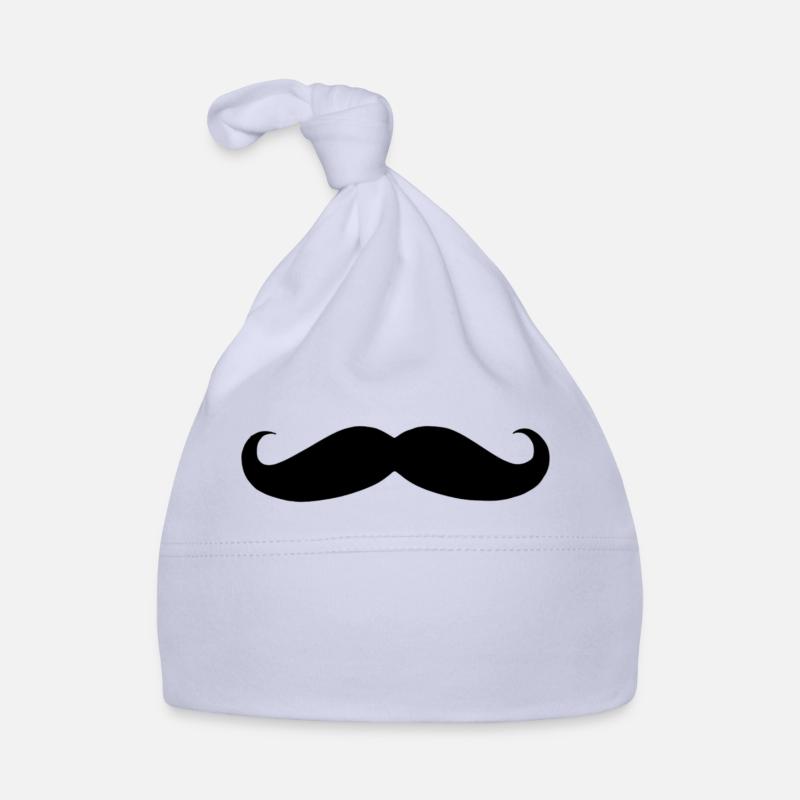 Schnurrbart Baby Bio-Mütze