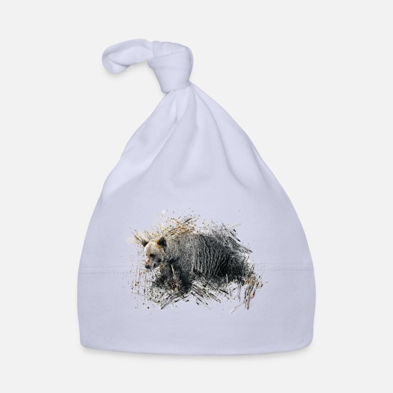 Bär Baby Bio-Mütze