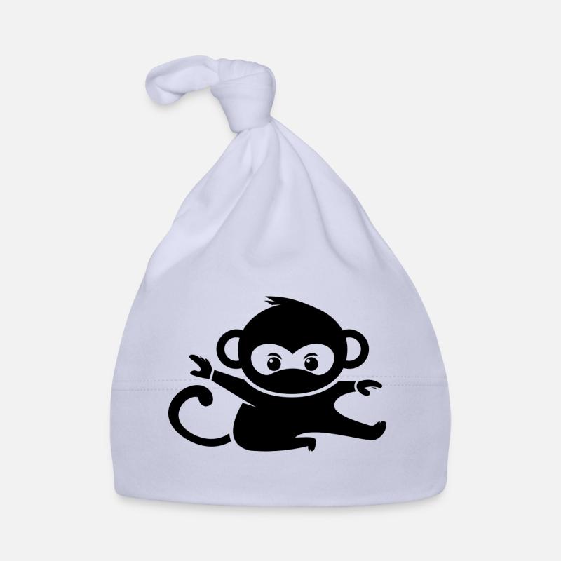 Ninja monkey Organic Baby Cap