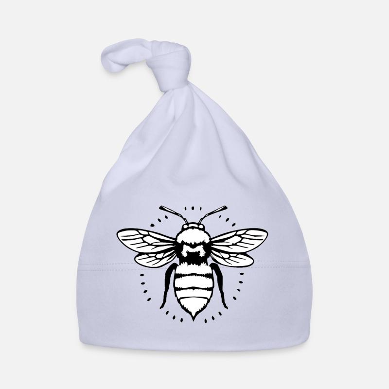 Biene Bienen Imker Geschenk Baby Bio-Mütze