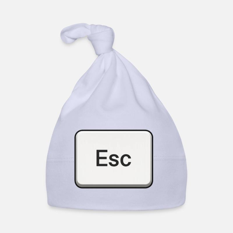 Key Esc Shortcut Organic Baby Cap
