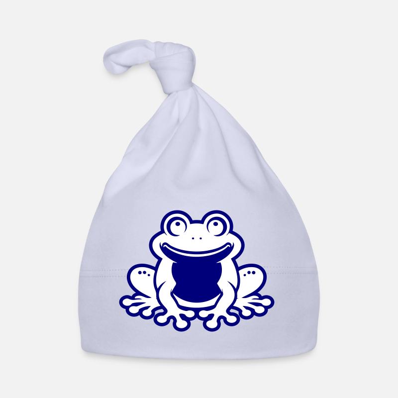 Grenouille Comique Crapaud Bonnet bio Bébé