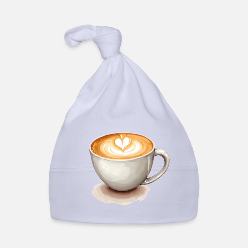 Coffee Cappuccino Organic Baby Cap
