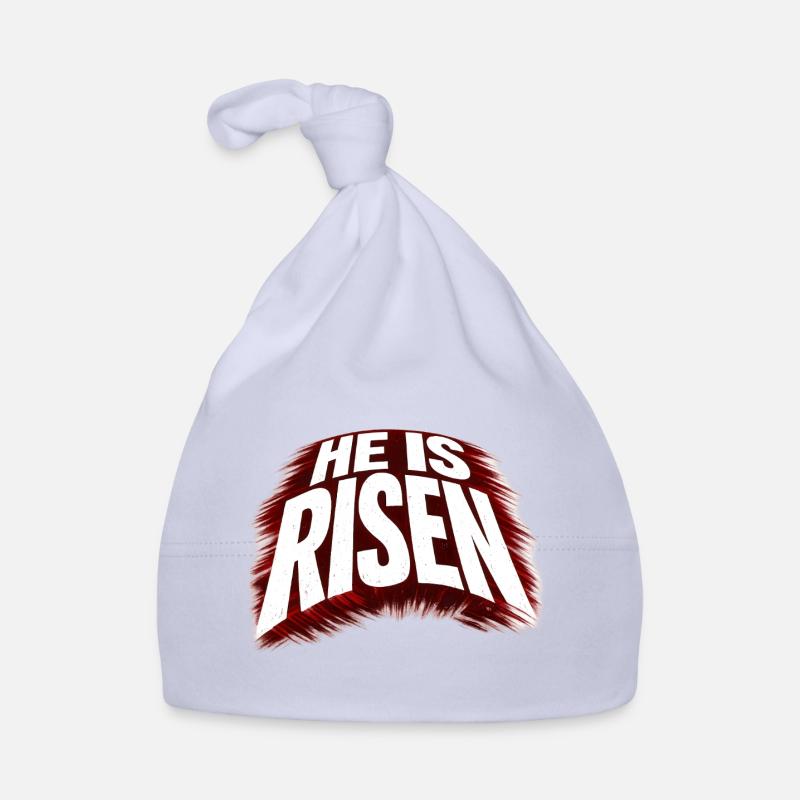 he is risen Organic Baby Cap