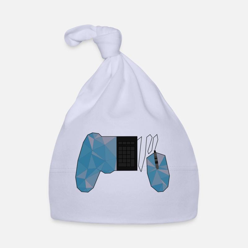 Gaming Controller - Baby Bio-Mütze - Sky