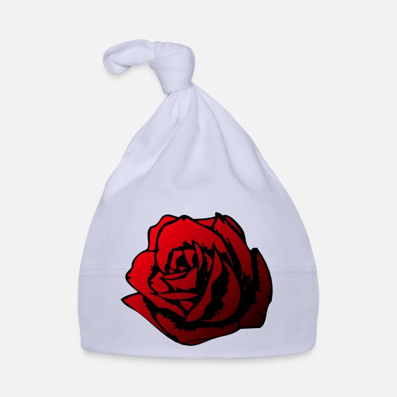 rose fleur Bonnet bio Bébé