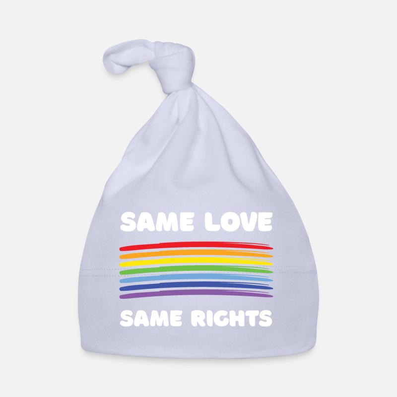 LGBTQ+ Pride Month - Same Love. Same Rights. Organic Baby Cap