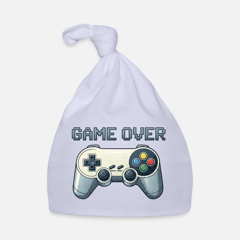Fin du jeu - Bonnet bio Bébé - ciel