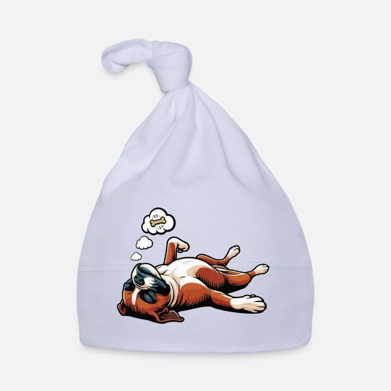 Boxer Boxer Porte-boxeurs Boxer Chien Boxer Propriétaire de boxer Fan boxer Bonnet bio Bébé