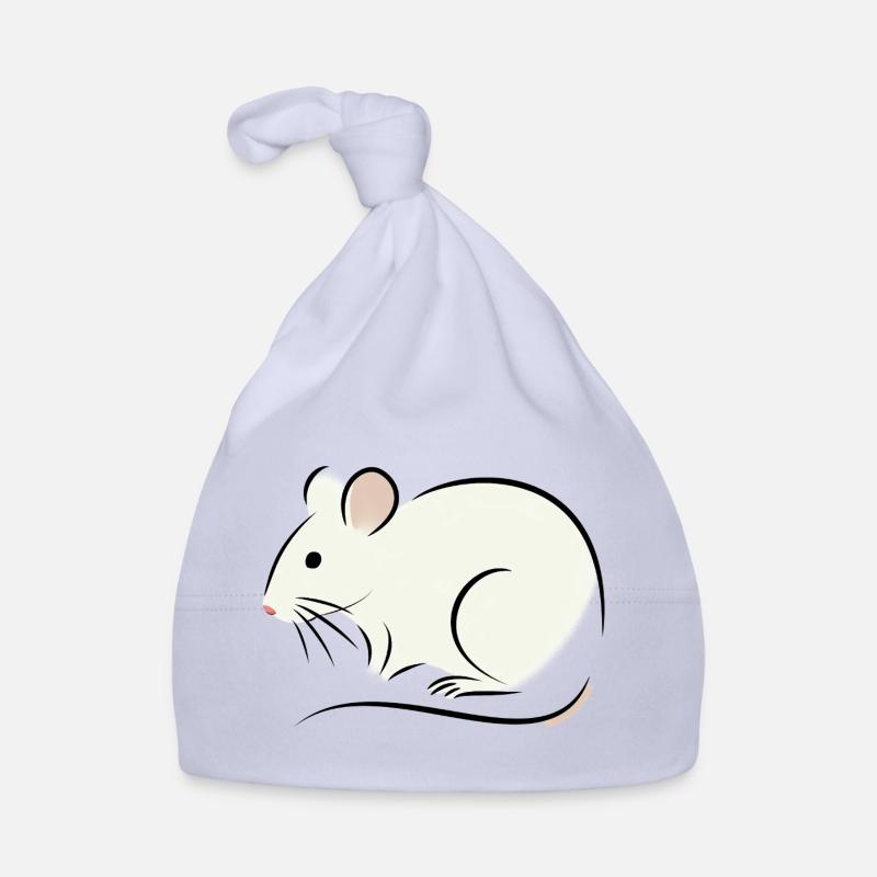 rat blanc Bonnet bio Bébé