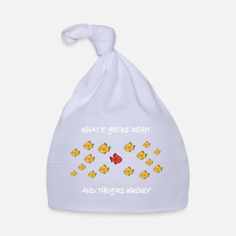 What if you're right? Organic Baby Cap
