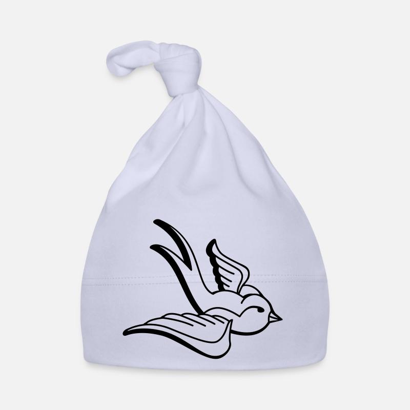 Schwalbe Vogel Baby Bio-Mütze