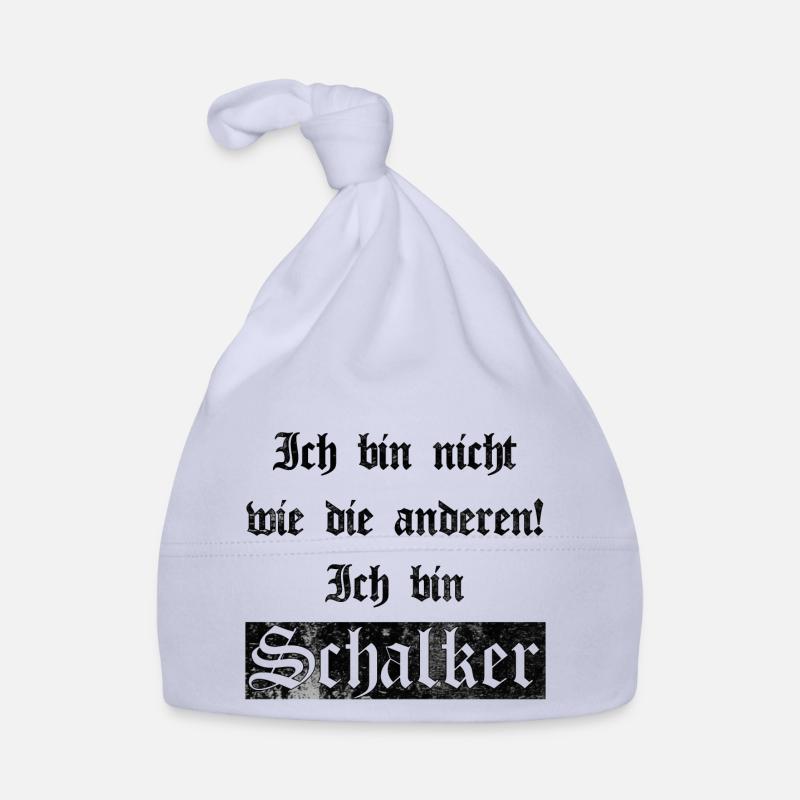 Ich bin Schalker Gelsenkirchen Geschenkidee - Baby Bio-Mütze - Sky