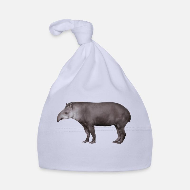 Le tapir, le cochon ou l'éléphant? Bonnet bio Bébé
