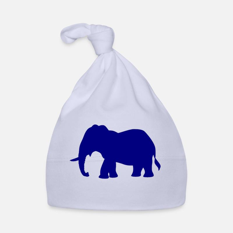 Elephant Organic Baby Cap