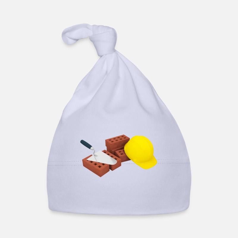 briques truelle casque Bonnet bio Bébé
