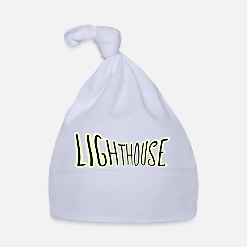 Phare 3 - Bonnet bio Bébé - ciel