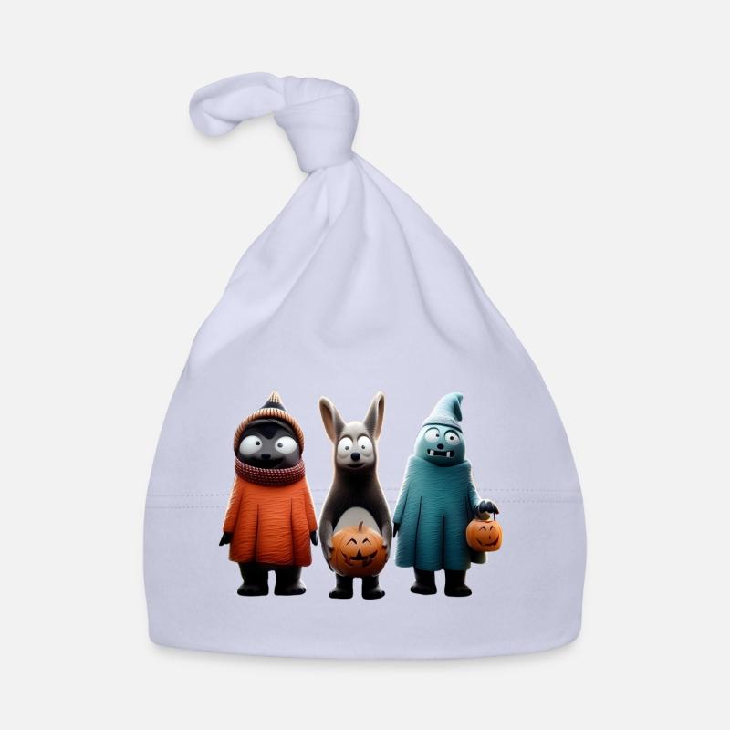 Gruseliges Süßes oder Saures – Halloween Wooligans Baby Bio-Mütze