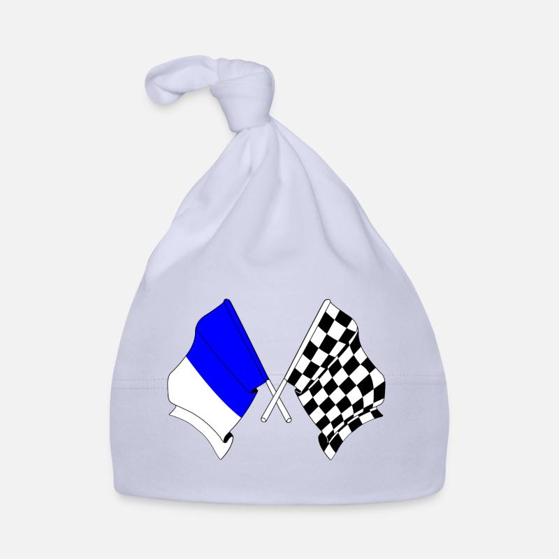 Drapeaux de course de Spa Bonnet bio Bébé