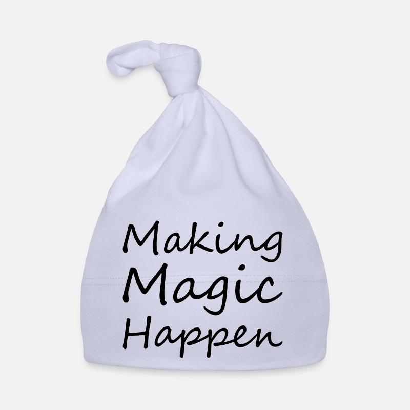 Making MagicHappen Organic Baby Cap