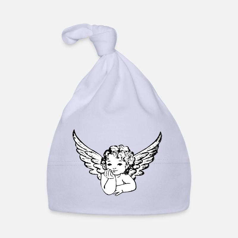 Angel with wings Organic Baby Cap