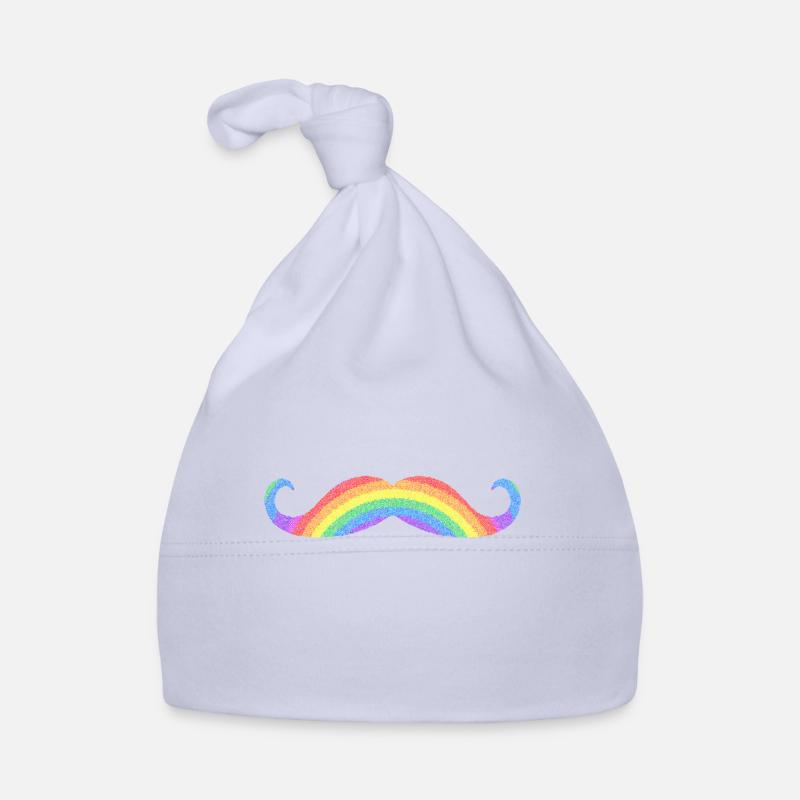 Regenbogen-Tasch Baby Bio-Mütze