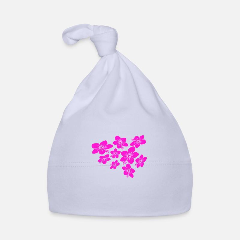 blumen Baby Bio-Mütze