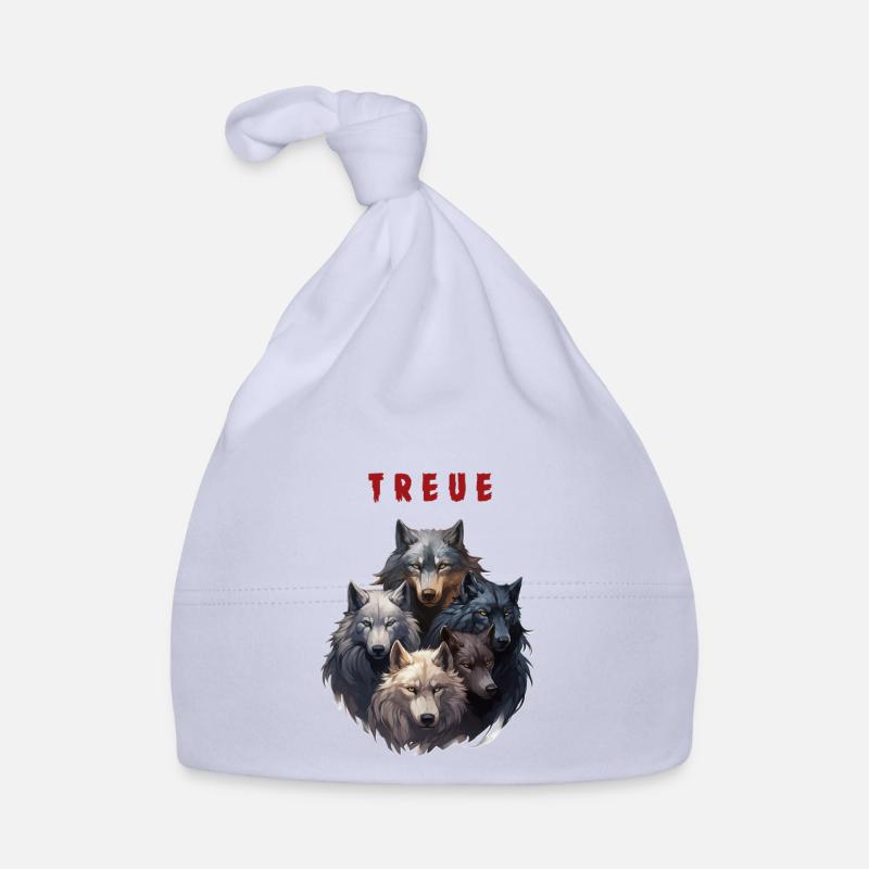 Loyal Wolf Pack Organic Baby Cap