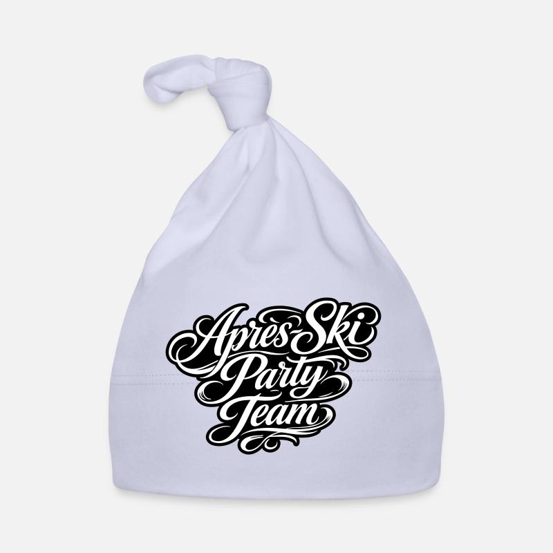 Après Ski Party Team Organic Baby Cap