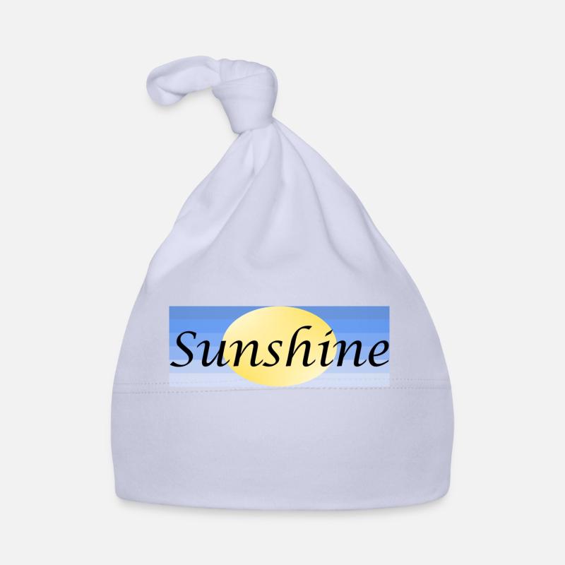 Sunshine - Bonnet bio Bébé - ciel