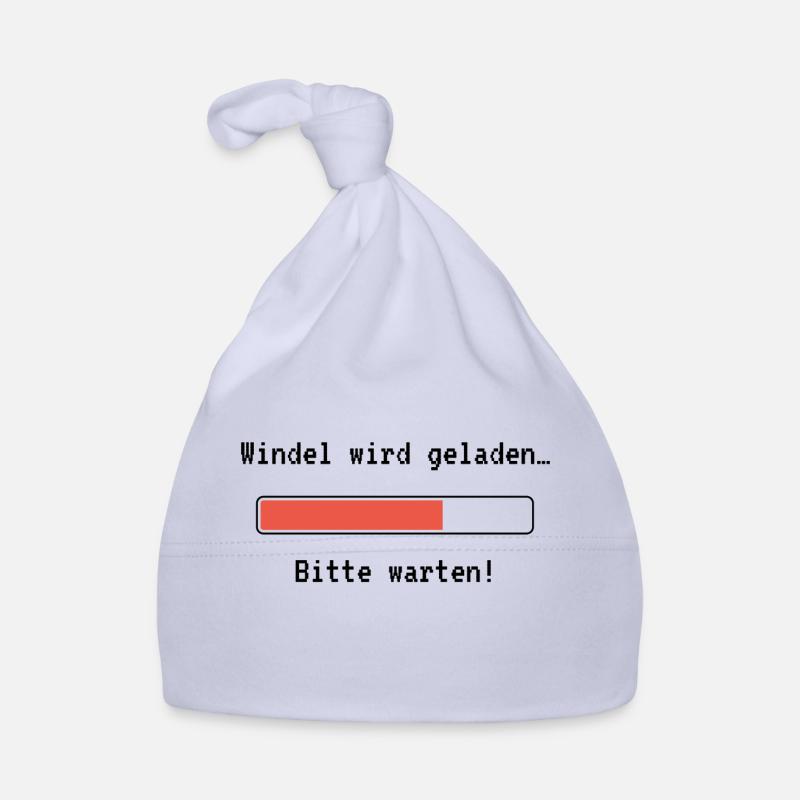 Windel wird geladen Baby Bio-Mütze