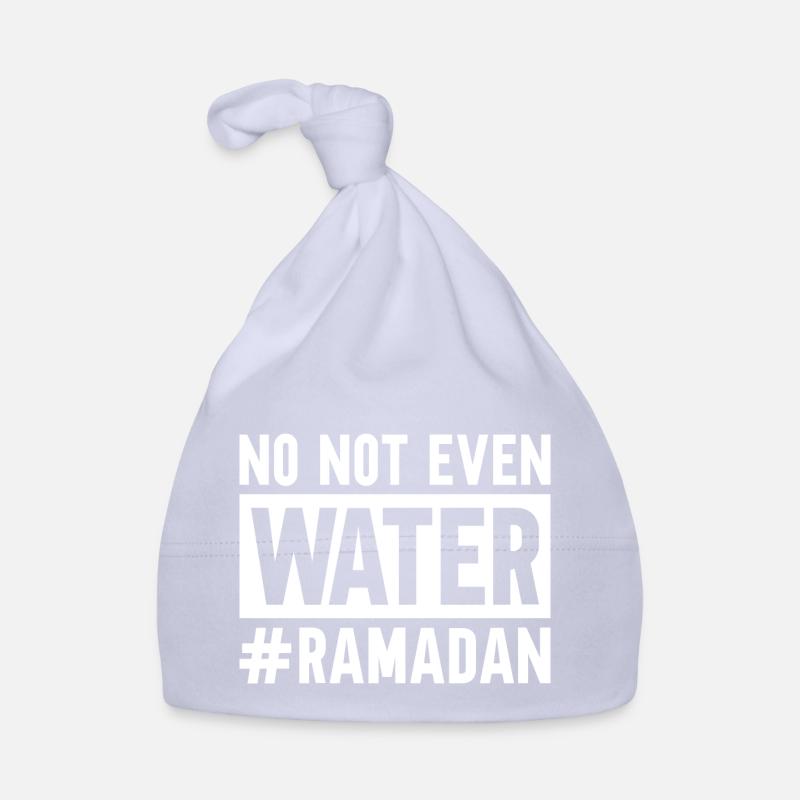 No not even water Ramadan Organic Baby Cap
