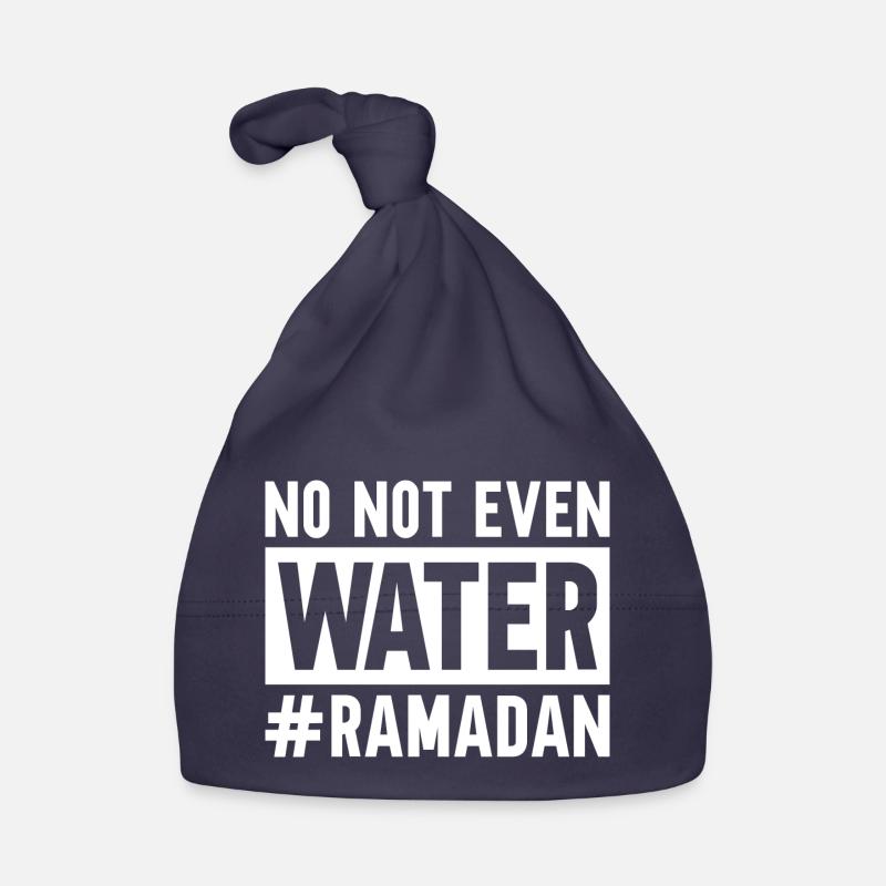 Nein nicht einmal Wasser Ramadan Baby Bio-Mütze
