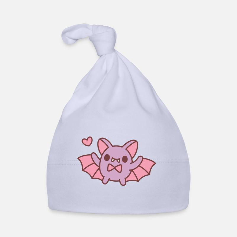 Mignon Vampire Bat Doodle Bonnet bio Bébé
